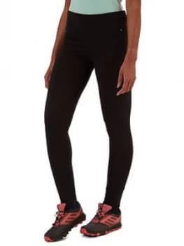 Craghoppers Velocity Walking Legging - Black, Size 8, Women