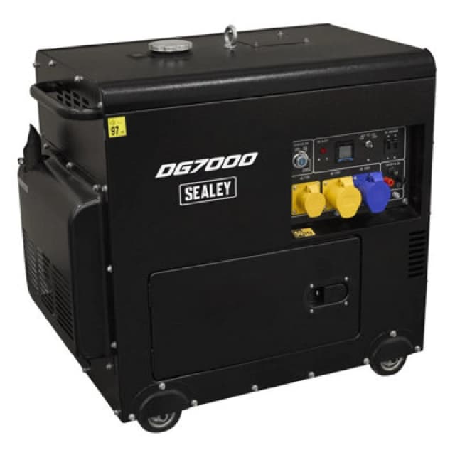 Sealey DG7000 4 Stroke Diesel Generator 7000W DG7000