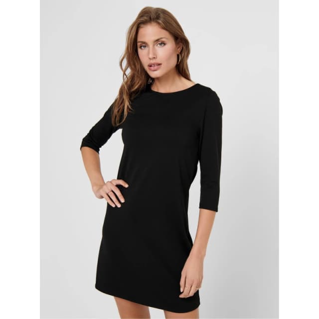 Shift Dress with 3/4 Length Sleeves