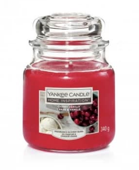 Home Inspiration Medium Jar Candle - Cherry Vanilla