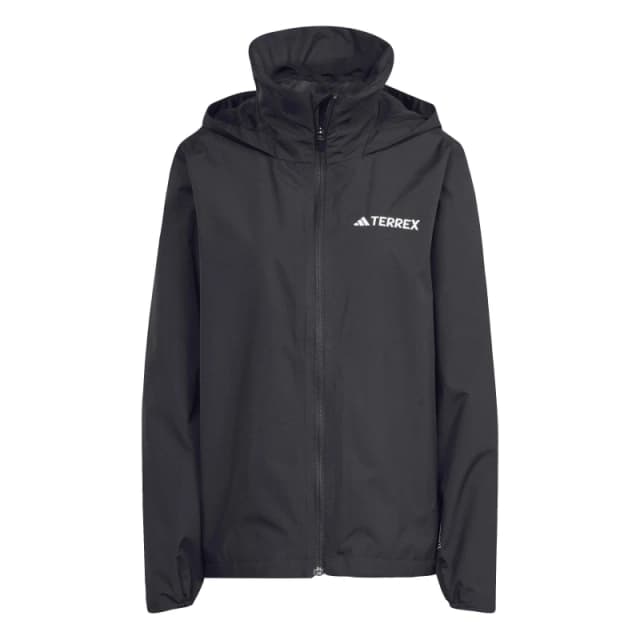 Womens waterproof hiking jacket adidas Terrex Multi Essentials 2 Layer Noir Female M