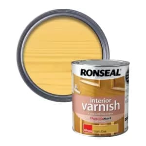 Ronseal Interior Oak Gloss Varnish, 750Ml