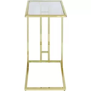 60cm Value Gold Metal Sofa Table