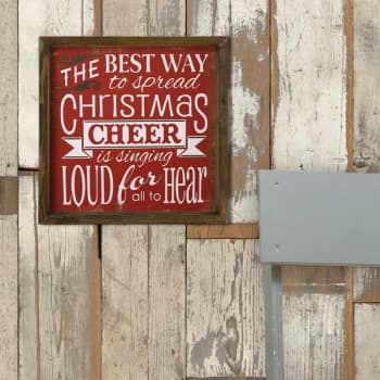 KZM376 Brown White Black Red Decorative Framed MDF Painting