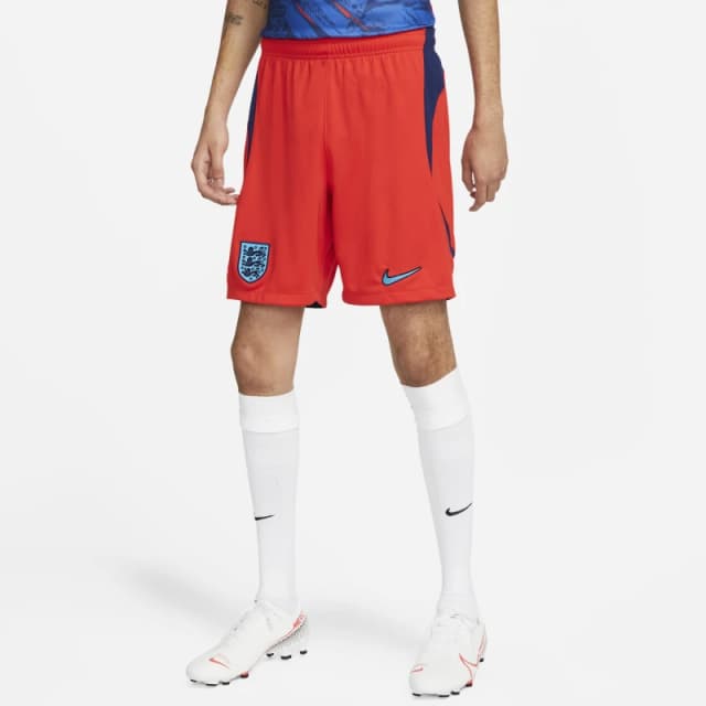Nike England Away Shorts 2022 Adults - Red Red S
