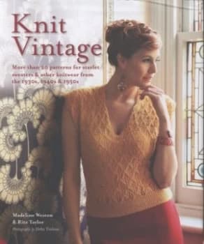 Knit Vintage by Madeline Weston Hardback