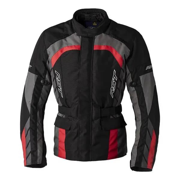 RST Alpha 5 Jacket Black Grey Red Size 40