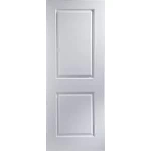 2 Panel Primed Smooth Internal Door H1981mm W610mm