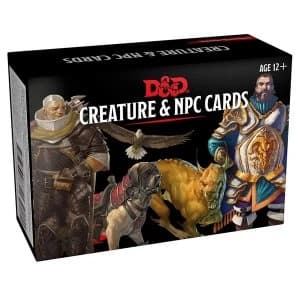 NPCs & Creatures D&D Monster Cards