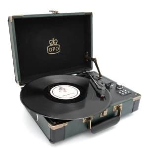 GPO Ambassador 3-Speed Bluetooth Record Player