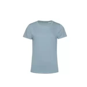 B&C Womens/Ladies E150 Organic Short-Sleeved T-Shirt (L) (Duck Egg Blue)