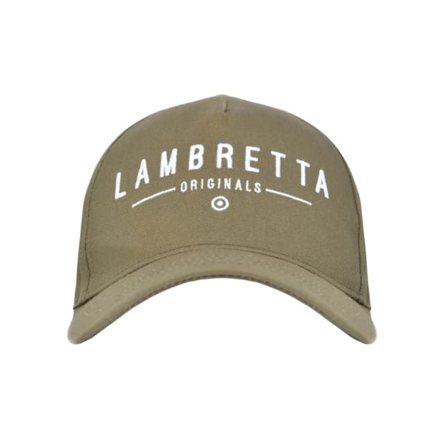 Lambretta Lambretta Men Originals Cap in Green Green One Size Male 5063703801805