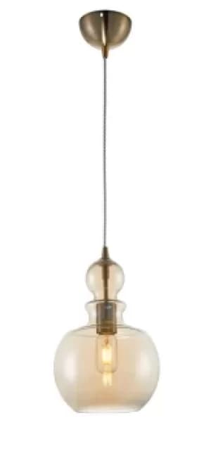 Tone Dome Ceiling Pendant Lamp Bronze, 1 Light, E27