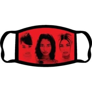 Tlc - Red Face Mask - Black
