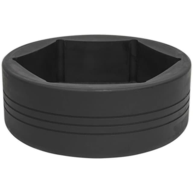 Loops 110mm Commercial 6 Point Impact Socket Bit - 1" Square Drive - Drop Forged Steel Metallics