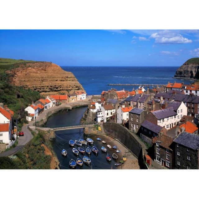 The House Of Puzzles Stunning Staithes, 1000 Piece Jigsaw Puzzle Multi unisex