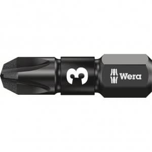 Wera Impaktor Pozi Screwdriver Bits PZ3 25mm Pack of 10