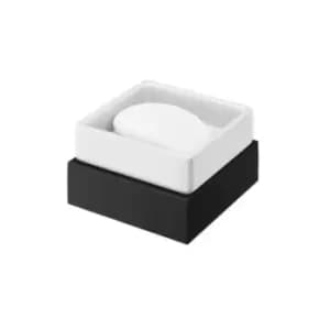 Black Soap Dish & Holder