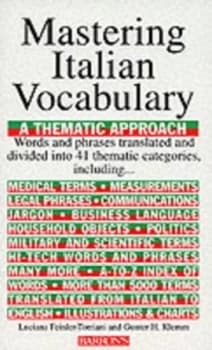 Mastering Italian Vocabulary by Luciana Feinler-Torriani and Gunter H Klemm Paperback