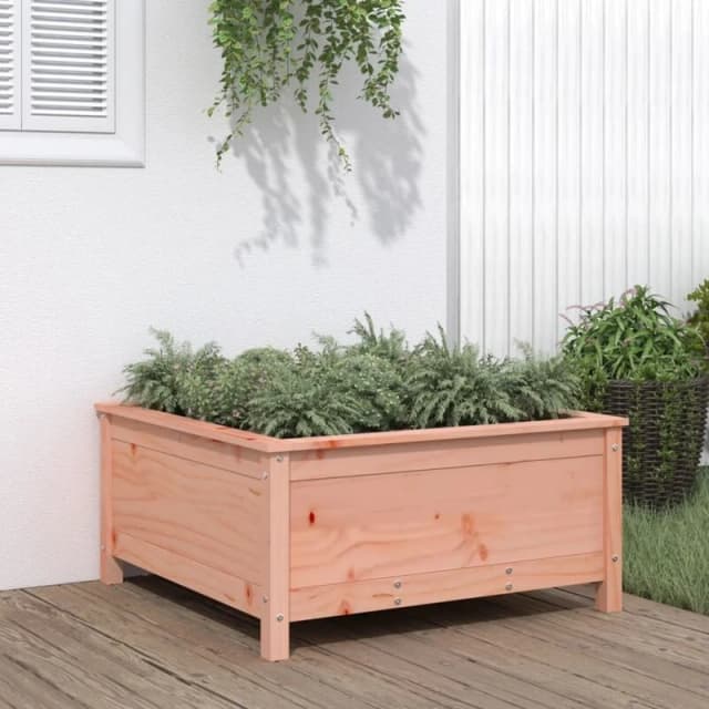 vidaXL Garden Planter 82.5x82.5x39cm Solid Wood Douglas, Brown 825301