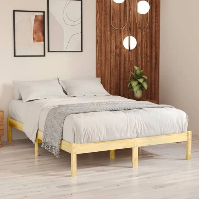 VIDAXL 810012 Bed Frame without Mattress Solid Wood 120x200cm vidaXL 8720286762387