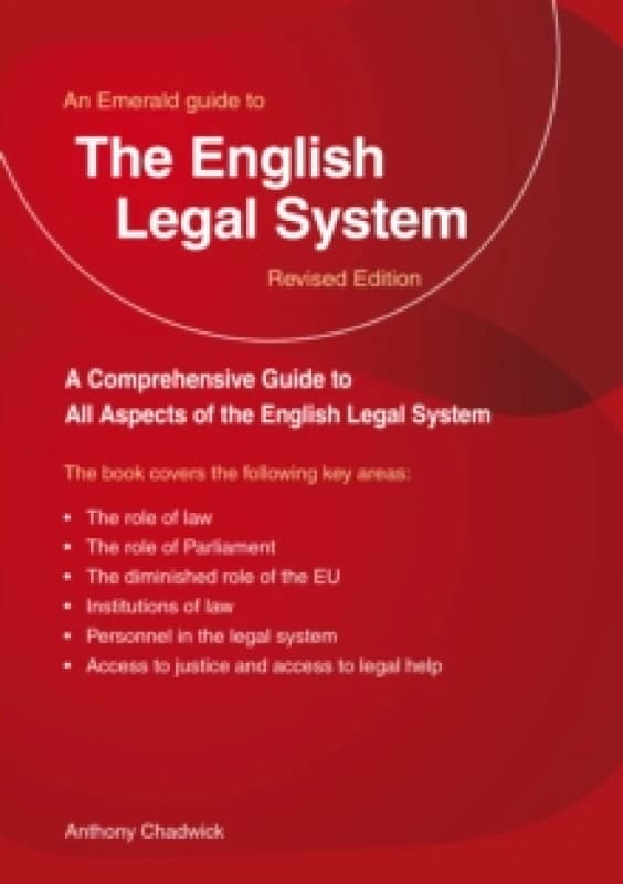 A Guide To The English Legal System : New Edition - 2023 Paperback / softback