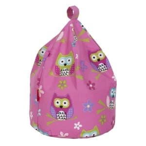 Kaikoo Owl Print Bean Bag