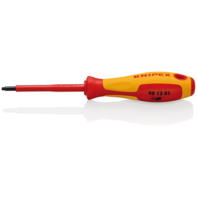 Knipex 98 12 01 Vde Insulated Robertson Screwdriver, R1 27023