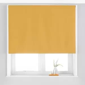Riva Home Twilight Blackout Roller Blind Polyester Ochre (61X162Cm)