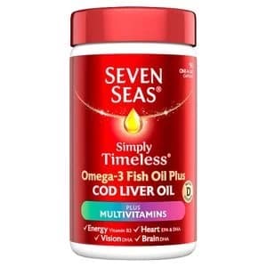 Seven Seas Cod Liver Oil Plus Multivitamin Capsules 90