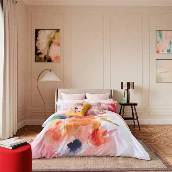 Ted Baker Art Double Duvet Cover - Multi Double