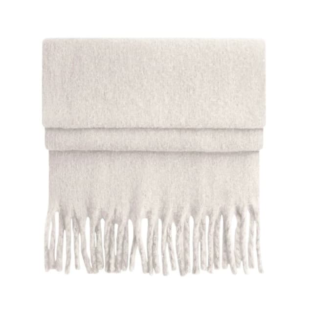 Beechfield Mens Fluffy Scarf in Natural Natural Male One Size