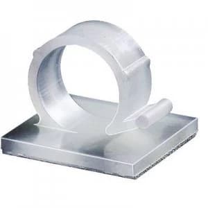 Cable mount Self adhesive Ecru HellermannTyton 151 13119 RA18 N66 NA C1