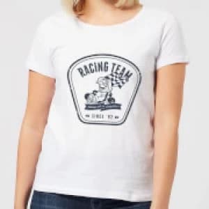 Nintendo Mario Kart Racing Team Womens T-Shirt - White - 3XL