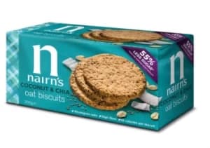Nairns Coconut and Chia Oat Biscuit 200g