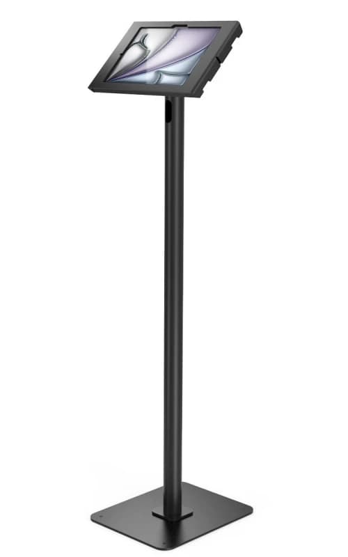 Compulocks Compulocks iPad Air M2 & M3 11", Apex Enclosure Swift Floor Stand - Black 150B11APXB