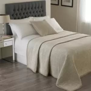 Brooklands Bedspread Champagne, Champagne / 265 x 265cm