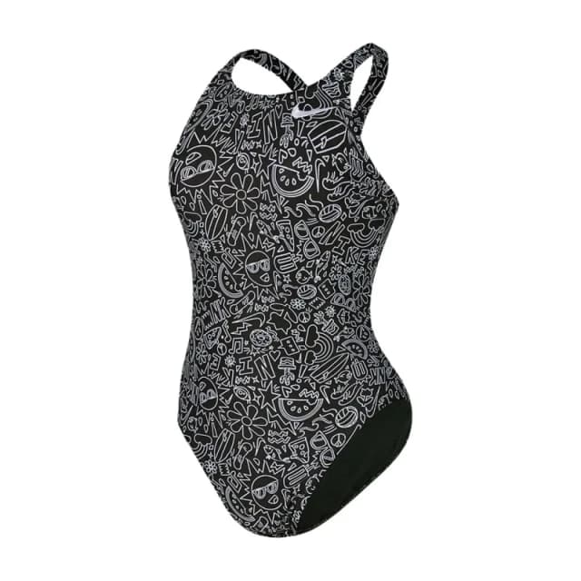 Nike Swim Hydra strong Cutout One Piece Swimsuit - Black 8