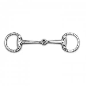 Cottage Craft Eggbutt Bradoon Snaffle - Silver