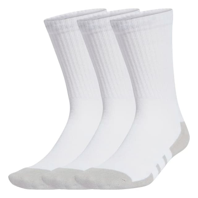 Football Socks adidas Essentials Climacool Crew (x3) Blanc Unisex 40/42