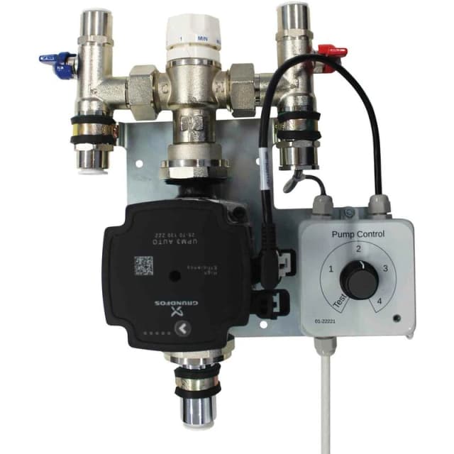 John Guest Roompack/3 Underfloor Heating Single Room Control Unit Black