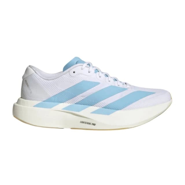 Adidas Adizero Evo SL Woven Shoes White Blue SS26 Women, Size UK 5