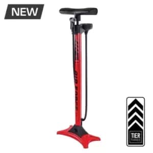 Serfas Air Force 3 Floor Pump - Red