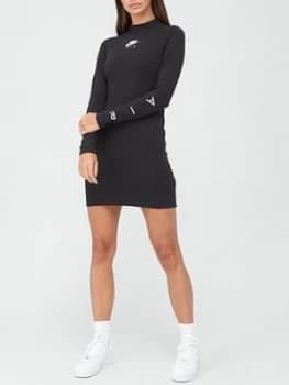 Nike Nsw Air Long Sleeve Dress - Black