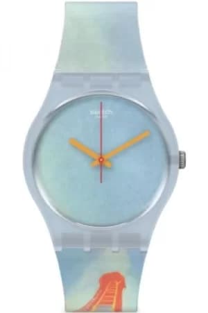Swatch Eiffel Tower Pompidou Watch GZ357