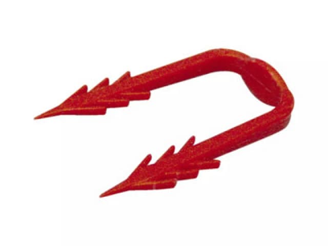 John Guest Underfloor Heating Pin Mounting Rail Pin (Pack Of 100) Red unisex