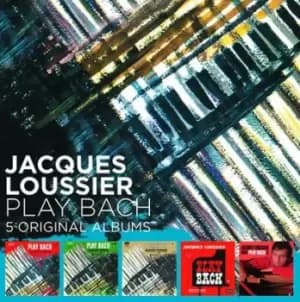 Jacques Loussier Play Bach - 5 Original Albums by Jacques Loussier CD Album