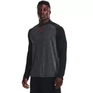 Under Armour Tech 2.0 Novelty 1/4 Zip Black Long-Sleeves L