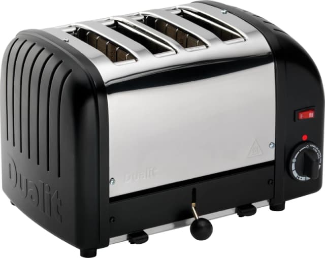 Dualit Classic Vario 40344 4 Slice Toaster - Black
