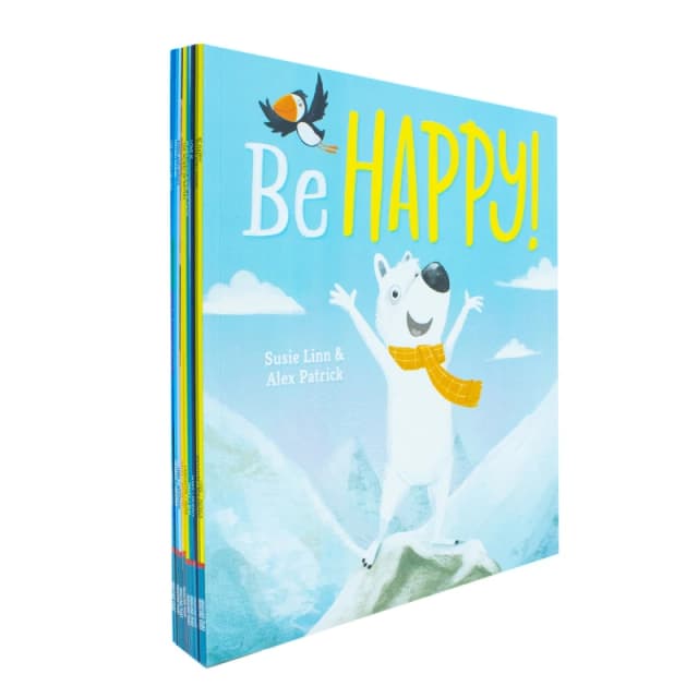 Let's Talk About Our Behaviour and Feelings 10 Illustrated Stories Books Collection Set Worry Monsters, Be Happy Various (Susie Linn Alex Patrick) Boo